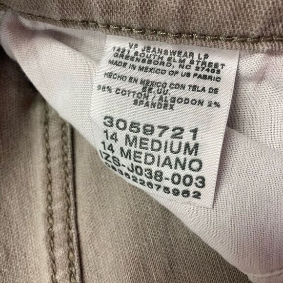 LEE Relaxed Straight Leg Jeans Size 14 Inseam 29” Gray - Picture 8 of 10